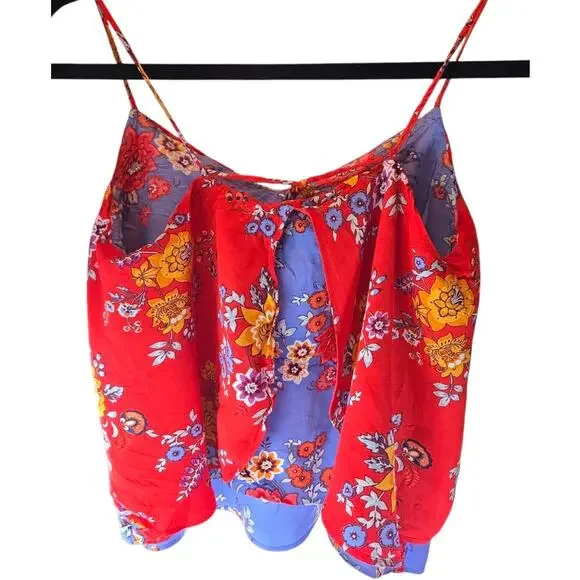 Tigerlily | Cropped, Handkerchief Tank | Size 4 - Picture 4 of 5